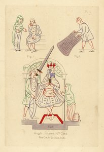Fantasias dos anglo-saxões de Unbekannt
