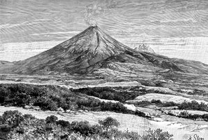 Cotopaxi volcano, Equador, 1895 de Unbekannt