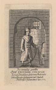 Conde Johann Friedrich Struensee 1737-1772, 1772. de Unbekannt