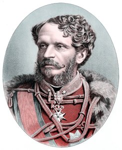 Conde Julius Andrassy 1823-1890, estadista húngaro, c1880 de Unbekannt