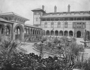 Corte de Ponce de Leon, Santo Agostinho, Flórida, c1897. de Unbekannt