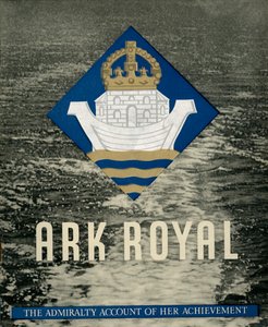 Capa do panfleto sobre o HMS Ark Royal, 1942. de Unbekannt