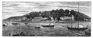 Porto de Cowes, Ilha de Wight, 1900 de Unbekannt
