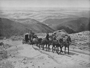 Passagem de San Marcos Pass, Califórnia, c1897. de Unbekannt