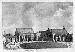 Palácio Croydon, Surrey, 1785 de Unbekannt