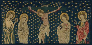 Crucificação, alemão, ca. 1325-50. de Unbekannt