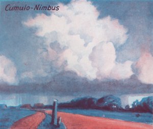 Cumulo-Nimbus - Uma dúzia das principais formas de nuvens no céu, 1935 de Unbekannt