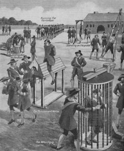 Curiosas punições militares à antiga, c1934 de Unbekannt