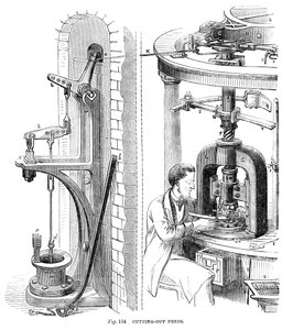 Imprensa de corte, 1866 de Unbekannt