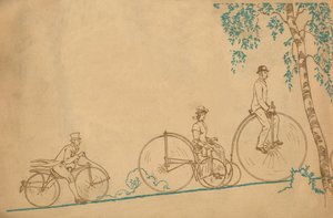 Capa traseira de bicicleta 1839-1939, 1939 de Unbekannt