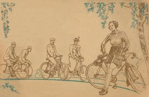 Capa de bicicleta 1839-1939, 1939 de Unbekannt