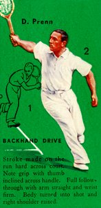 D. Prenn - Backhand Drive, c1935. de Unbekannt