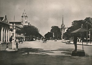 Rua Dalhousie, Rangum, 1900. de Unbekannt