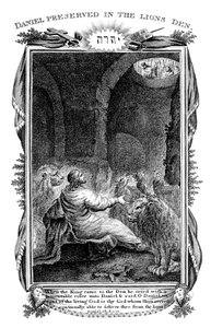 Daniel na cova dos leões, 1804 de Unbekannt