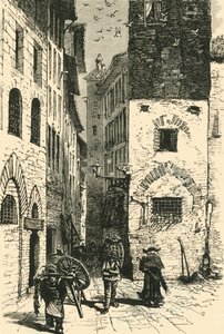 Casa Dantes, Florença, 1890. de Unbekannt
