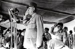 De Gaulle na Argélia, maio de 1958 de Unbekannt
