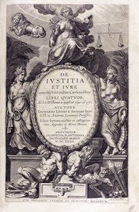 Por Leonardus Lessius, 1632 de Unbekannt