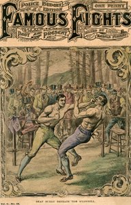 Surdo Burke derrota Tom OConnell, 1837 final do século XIX ou início do século XX de Unbekannt