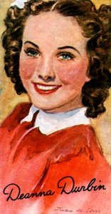 Deanna Durbin, 1921-1999, cantora e atriz em filmes de Hollywood das décadas de 1930 e 1940, século XX de Unbekannt
