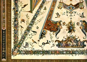 Decoração na Galeria Uffizi, Florença, Itália, 1928. de Unbekannt