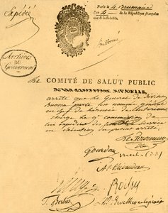 Decreto do Comitê de Saúde Pública, 26 de outubro de 1795, 1921. de Unbekannt