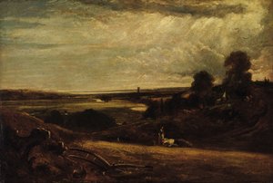 Dedham Vale - manhã de verão, século 19. de Unbekannt