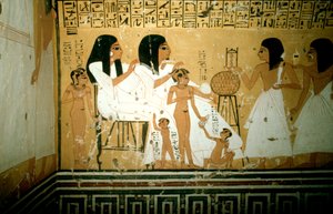 Deir el-Medineh, Luxor, Tebas, Egito, Século 20 de Unbekannt