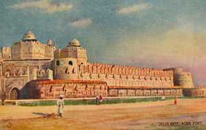 Portão de Deli, Forte de Agra. de Unbekannt