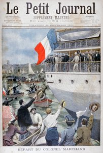 Partida do Coronel Marchand, Marselha, 1900 de Unbekannt