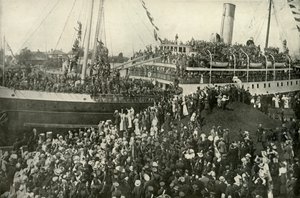 Partida do Victorian BC Contingent, c1914, 1919. de Unbekannt