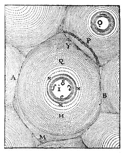 Modelo de Descartes do Universo, 1668 de Unbekannt