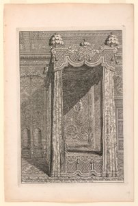 Design for State Bedchamber, no Second Livre d&39;Appartement de Unbekannt
