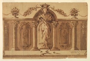 Design para uma Loggia de Festival de Unbekannt
