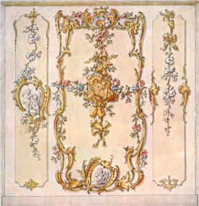 Projeto para uma decoração mural, Alemanha, 1928. de Unbekannt