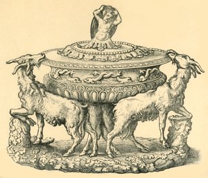 Projeto para uma terrina ou saleiro, meados do século XVI, 1881. de Unbekannt