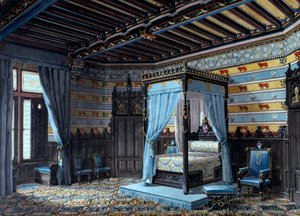 Design para um interior, 1868 de Unbekannt