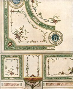 Projeto para decoração de teto, Itália, 1928. de Unbekannt