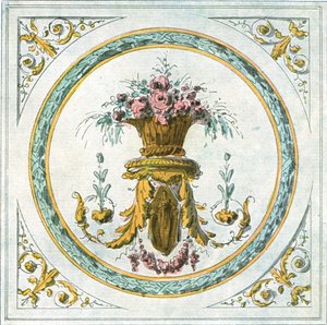 Design para decoração de interiores, França, 1928. de Unbekannt