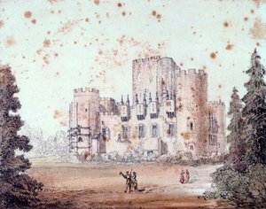 Projeto para o exterior de um edifício, 1868 de Unbekannt
