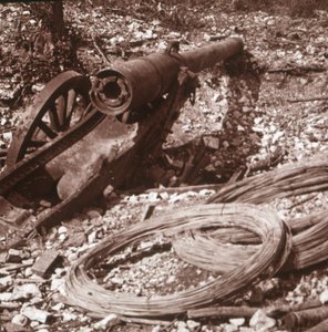 Arma destruída 155, c1917-c1918 de Unbekannt