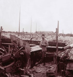 Destruição, Carência, norte da França, c1914-c1918. de Unbekannt