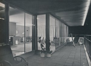 Detalhes da Casa Multistória de Richard J. Neutras, 1942 de Unbekannt