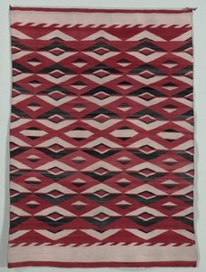Tapete Diamond Network Style, c. 1890-1900. de Unbekannt