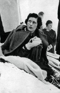 Diana Gordon Lennox, esquiadora canadense, Jogos Olímpicos de Inverno, Garmisch-Partenkirchen, Alemanha, 1936 de Unbekannt