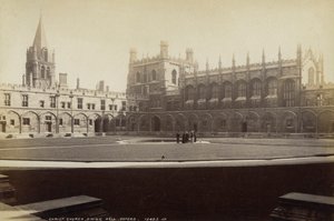 Sala de jantar, Christ Church College, Oxford, Oxfordshire, final do século XIX ou início do século XX de Unbekannt
