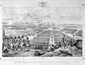 Distribuição das Cruzes da Legião de Honra no Campo de Boulogne, 16 de agosto de 1804, 1841 de Unbekannt