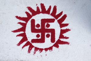 Diwali rangoli. Reino Unido de Unbekannt