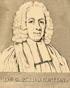 Dr. C. Middleton, 1683-1750, 1830. de Unbekannt