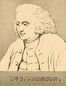 Dr. S. Johnson, 1709-1784, 1830. de Unbekannt