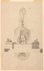 Desenho, Fonte, 1775 de Unbekannt